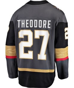 Shea Theodore Vegas Golden Knights Breakaway Player Jersey - Black - Robokeg