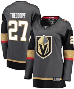 Shea Theodore Vegas Golden Knights Women's Breakaway Player Jersey - Black - Robokeg