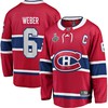 Shea Weber Montreal Canadiens Fanatics Branded Home 2021 Stanley Cup Final Bound Breakaway Jersey - Red Nhl - Robokeg