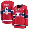 Shea Weber Montreal Canadiens Fanatics Branded Womens Home 2021 Stanley Cup Final Bound Breakaway Jersey - Red Nhl - Robokeg