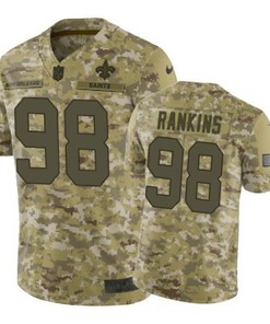 Sheldon Rankins Jersey Nfl Camo New Orleans Saints - Robokeg