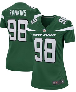Sheldon Rankins New York Jets Womens Game Jersey - Gotham Green Nfl - Robokeg