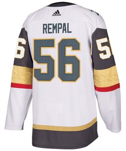 Sheldon Rempal 56 Vegas Golden Knights Stanley Cup 2023 Final Patch Away Breakaway Men Jersey - White - Robokeg