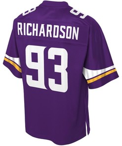 Sheldon Richardson Minnesota Vikings Nfl Pro Line Player Jersey - Purple - Robokeg
