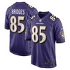 Shemar Bridges Baltimore Ravens Player Game Jersey - Purple Nfl - Robokeg
