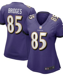 Shemar Bridges Baltimore Ravens Womens Player Game Jersey - Purple Nfl - Robokeg