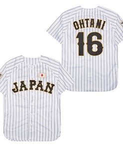 Shohei Ohtani 16 Mlb Legends Japan Natation Team Home White Jersey Gift For Ohtani Fans - Robokeg