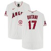 Shohei Ohtani 17 Los Angeles Angels Autographed Jersey - White - Robokeg