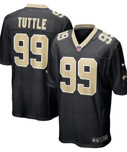 Shy Tuttle New Orleans Saints Game Jersey - Black Nfl - Robokeg