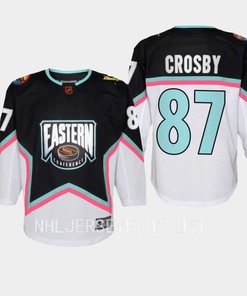 Sidney Crosby 87 Pittsburgh Penguins 2023 All-Star Eastern Black - Robokeg