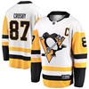 Sidney Crosby Pittsburgh Penguins Fanatics Branded Captain Away Premier Breakaway Player Jersey - White Nhl - Robokeg