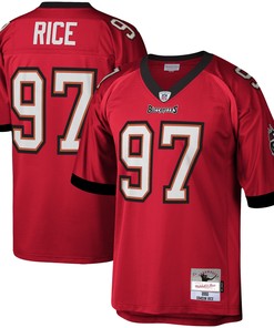 Simeon Rice Tampa Bay Buccaneers Mitchell & Ness Legacy Replica Jersey - Red Nfl - Robokeg