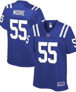 Skai Moore Indianapolis Colts Nfl Pro Line Womens Player Jersey - Royal - Robokeg