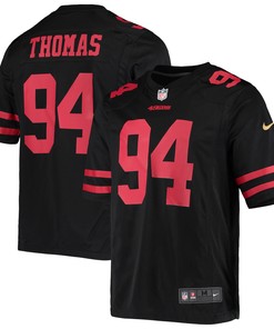 Solomon Thomas San Francisco 49ers Game Player Jersey - Black Nfl - Robokeg
