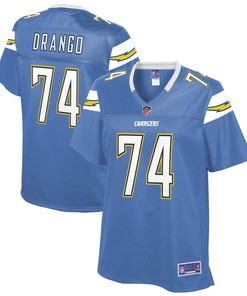Spencer Drango Los Angeles Chargers Nfl Pro Line Womens Team Player Jersey - Powder Blue - Robokeg