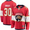 Spencer Knight Florida Panthers Fanatics Branded 2017/18 Home Breakaway Replica Jersey - Red Nhl - Robokeg