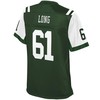 Spencer Long New York Jets Nfl Pro Line Womens Player Jersey - Green - Robokeg