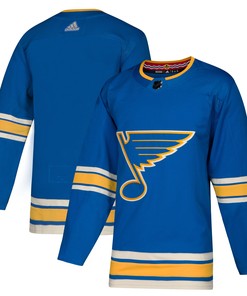 St. Louis Blues Adidas Alternate Authentic Blank Jersey - Blue Nhl - Robokeg