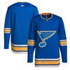 St Louis Blues Adidas Alternate Authentic Pro Jersey Blue Nhl - Robokeg
