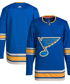 St Louis Blues Adidas Alternate Authentic Pro Jersey Blue Nhl - Robokeg