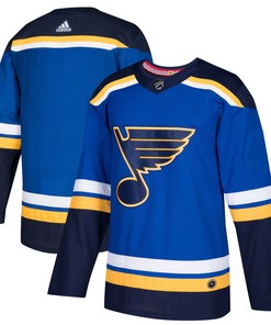 St. Louis Blues Adidas Home Authentic Blank Jersey - Blue Nhl - Robokeg
