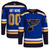 St Louis Blues Adidas Home Authentic Pro Custom Jersey Royal Custom Jerseys Nhl - Robokeg