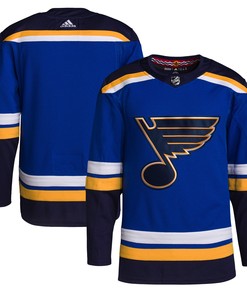 St Louis Blues Adidas Home Authentic Pro Jersey Royal Nhl - Robokeg