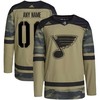 St. Louis Blues Adidas Military Appreciation Team Authentic Custom Practice Jersey - Camo Custom Jerseys Nhl - Robokeg