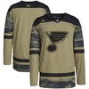 St. Louis Blues Adidas Military Appreciation Team Authentic Practice Jersey - Camo Nhl - Robokeg