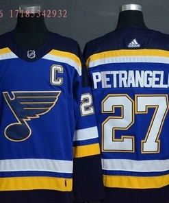 St. Louis Blues Alex Pietrangelo #27 2020 Nhl Blue Jersey Jersey - Robokeg