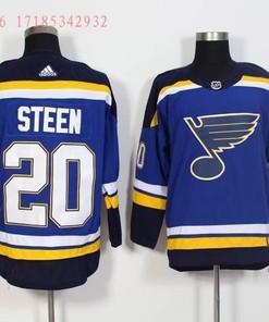 St. Louis Blues Alexander Steen #20 2020 Nhl Blue Jersey - Robokeg