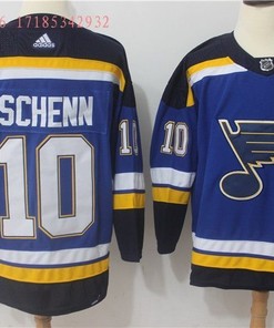 St. Louis Blues Brayden Schenn #10 2020 Nhl Blue Jersey Jersey - Robokeg