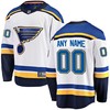 St Louis Blues Fanatics Branded Away Breakaway Custom Jersey White Custom Jerseys Nhl - Robokeg