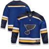 St. Louis Blues Fanatics Branded Home Replica Blank Jersey - Blue Nhl - Robokeg