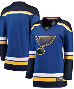 St. Louis Blues Fanatics Branded Womens Breakaway Home Jersey - Blue Nhl - Robokeg