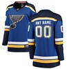 St. Louis Blues Fanatics Branded Womens Home Breakaway Custom Jersey - Blue Custom Jerseys Nhl - Robokeg