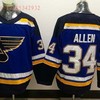 St. Louis Blues Jake Allen #34 2020 Nhl Blue Jersey Jersey - Robokeg