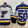 St. Louis Blues Jordan Binnington #50 2020 Nhl White Jersey Jersey - Robokeg