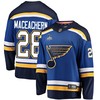 St. Louis Blues Mackenzie MacEachern 28 Home 2022 Stanley Cup Playoffs Breakaway Men Jersey - Royal - Robokeg