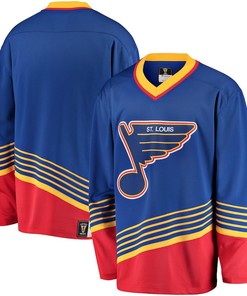 St. Louis Blues Premier Breakaway Heritage Men Jersey - Blue - Robokeg