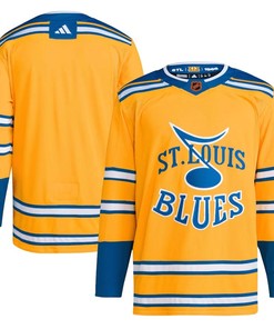 St. Louis Blues Reverse Retro 2.0 Jersey - Yellow - Robokeg