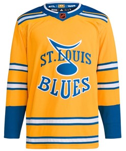 St. Louis Blues Reverse Retro 2.0 Jersey - Yellow - Robokeg