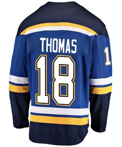 St. Louis Blues Robert Thomas 18 Home 2022 Stanley Cup Playoffs Breakaway Men Jersey - Royal - Robokeg