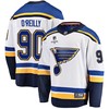 St. Louis Blues Ryan O'Reilly 90 Away 2022 Stanley Cup Playoffs Breakaway Men Jersey - White - Robokeg
