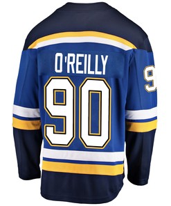 St. Louis Blues Ryan O'Reilly 90 Home 2022 Stanley Cup Playoffs Breakaway Men Jersey - Royal - Robokeg