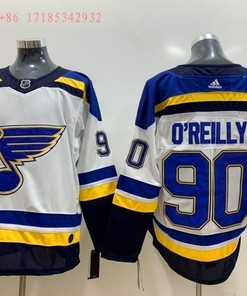 St. Louis Blues Ryan Oreilly #90 2020 Nhl White Jersey Jersey - Robokeg