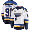 St. Louis Blues Vladimir Tarasenko 91 Away 2022 Stanley Cup Playoffs Breakaway Men Jersey - White - Robokeg