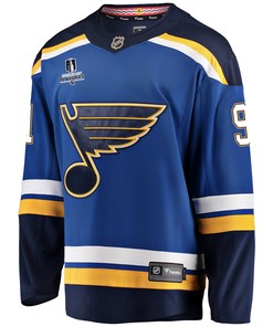 St. Louis Blues Vladimir Tarasenko 91 Home 2022 Stanley Cup Playoffs Breakaway Men Jersey - Royal - Robokeg