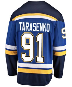 St. Louis Blues Vladimir Tarasenko 91 Home 2022 Stanley Cup Playoffs Breakaway Men Jersey - Royal - Robokeg