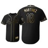 St. Louis Cardinals #18 Carlos Martinez Mlb 2019 Golden Brandedition Black Jersey Gift For Cardinals Fans - Robokeg